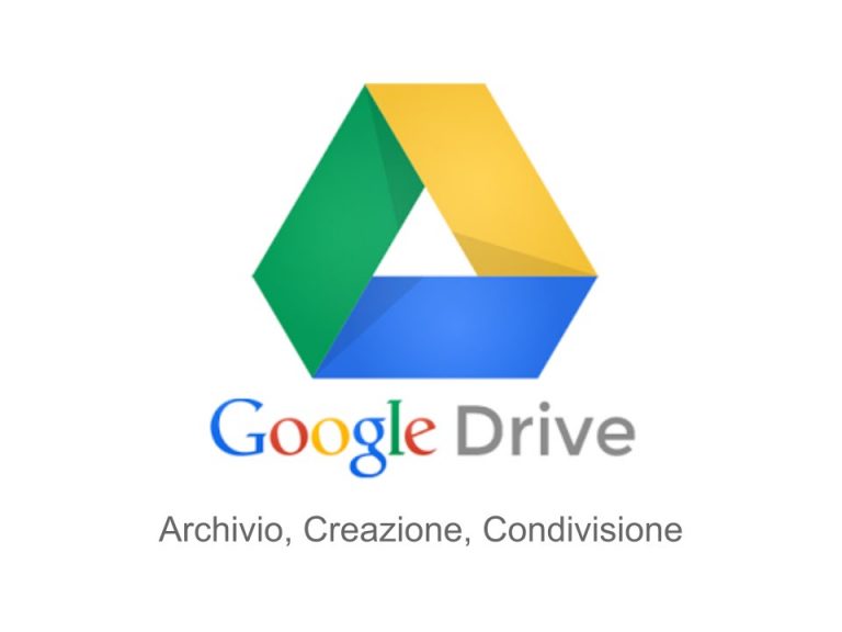 Come si archivia su Google Drive?